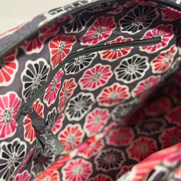 🌸 NWT Vera Bradley Bowler Bag & Wallet Cherry Blossoms Quilted Satchel Purse - Picture 7 of 7